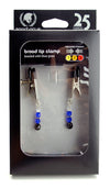 Adj Clamp W- Blue Beads